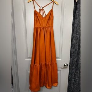 Pilcro faux leather dress size 2